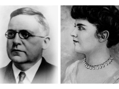 Portraits of John and Jennie Sealy