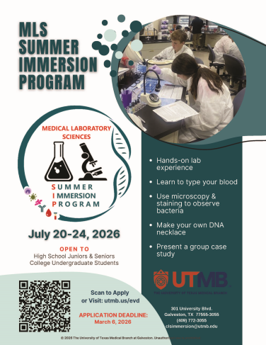 CLS Summer Immersive Program flyer. Review pdf for more details.