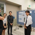 Dr Ko with presenters