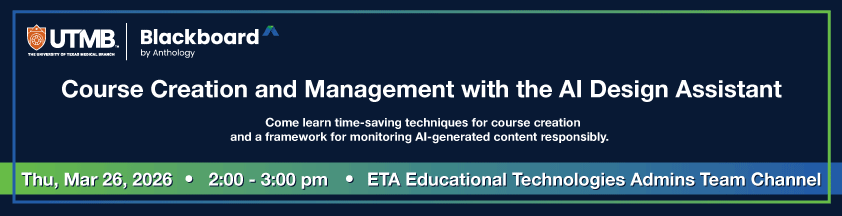 Course Creation and Management with the AI Design Assistant Event Banner Image
