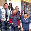 Part of the UTMB-UPCH team in Cusco, Peru.