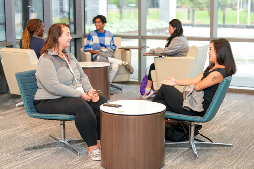 BHH students at lounge