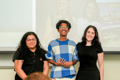 BHH students at Welcome Lunch 2024