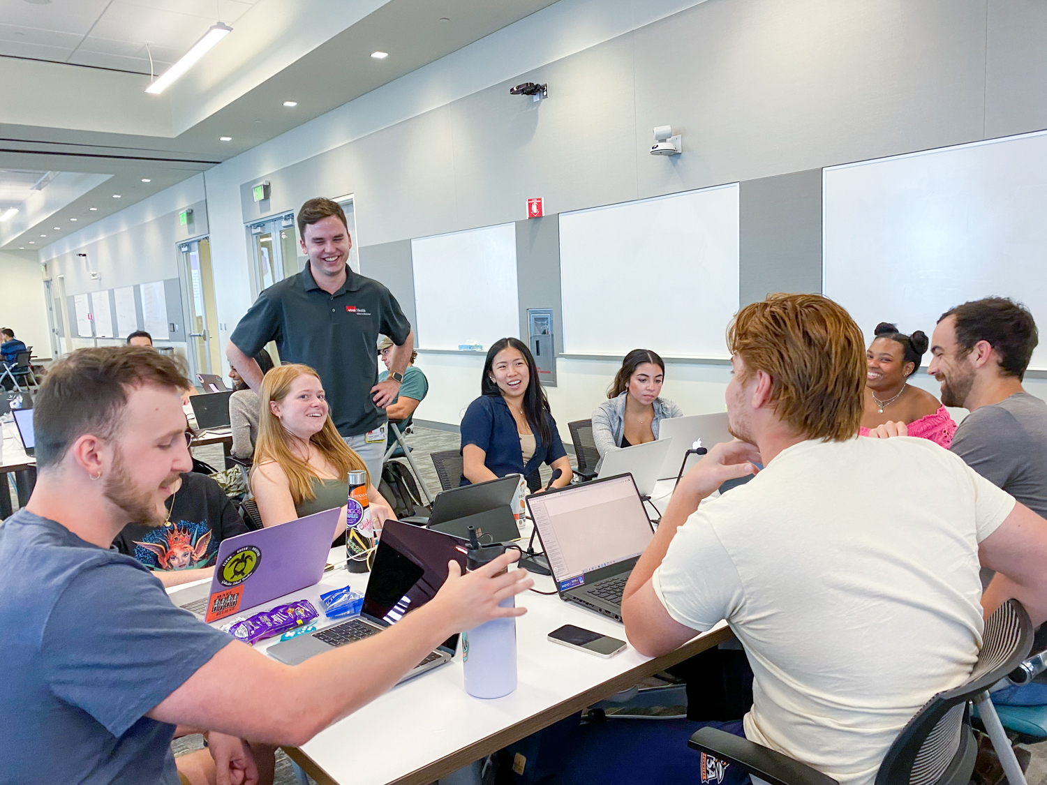 BHH students in discussion